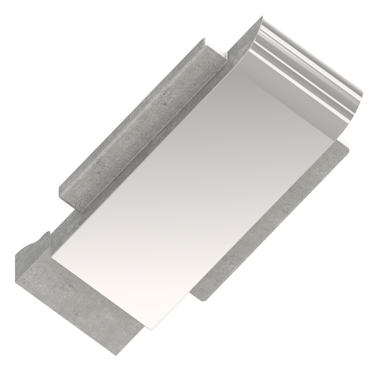 Sicherungsplatte für Mod. 34 , V4A Sicherungsplatte für Mod. 34 , V4A
