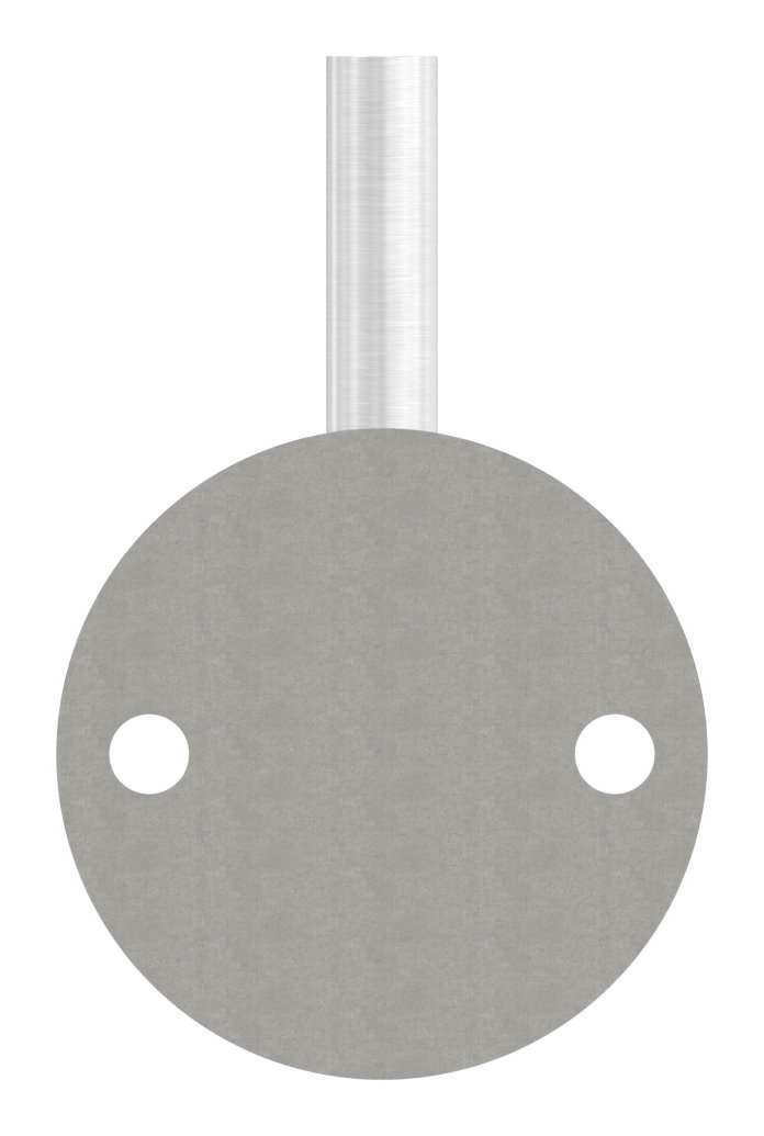 Handlaufhalter zum Anschweißen (Ronde und Bügel verschweißt), V2A