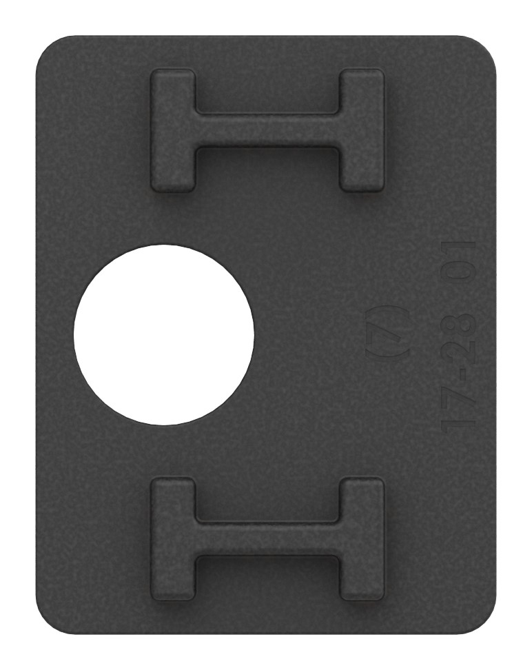 Gummi für Mod. 24, Blech 3mm Gummi für Mod. 24, Blech 3mm