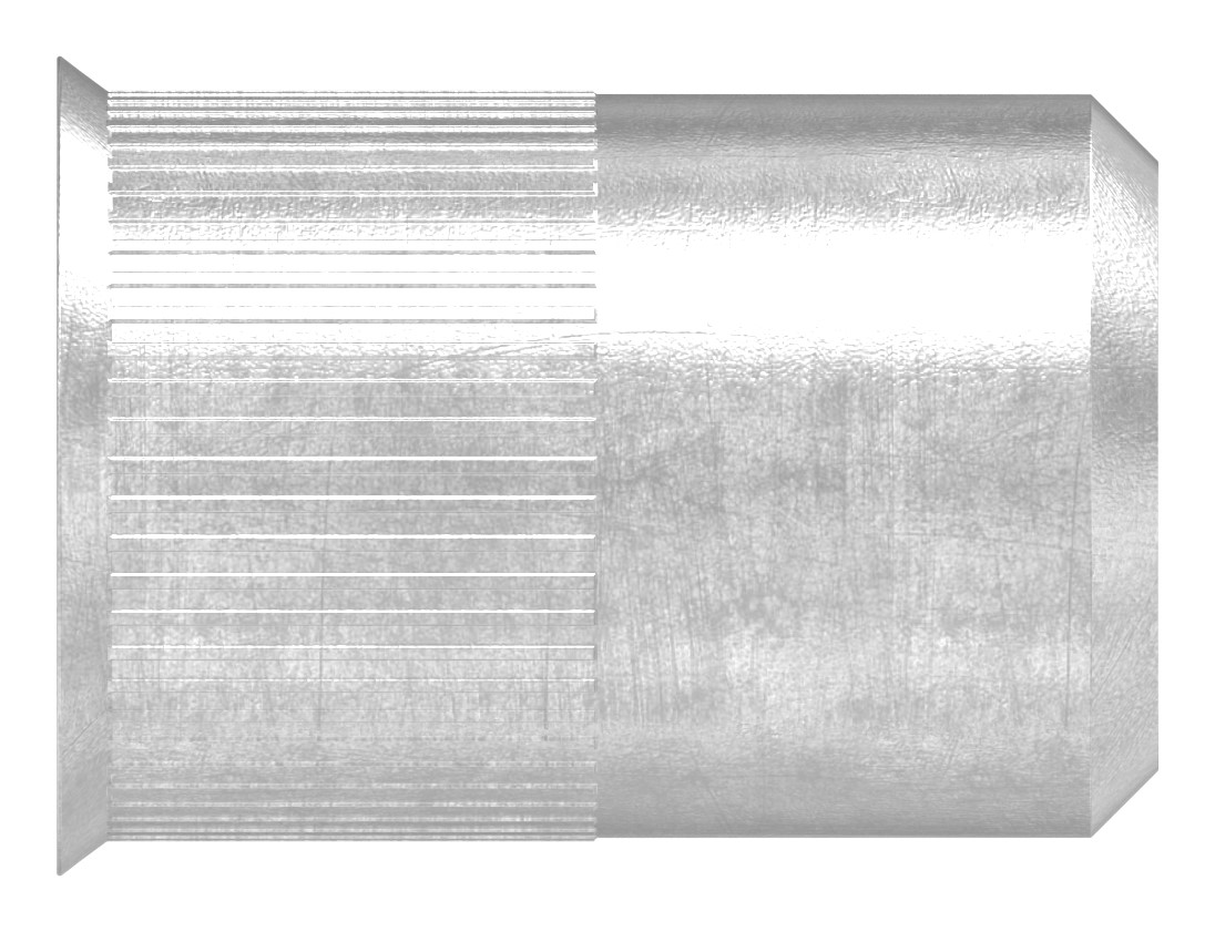 Blind-Einnietmutter, V2A M8/Loch 11mm, VPE mit 250 Stück, V2A Blind-Einnietmutter, V2A M8/Loch 11mm, VPE mit 250 Stück, V2A