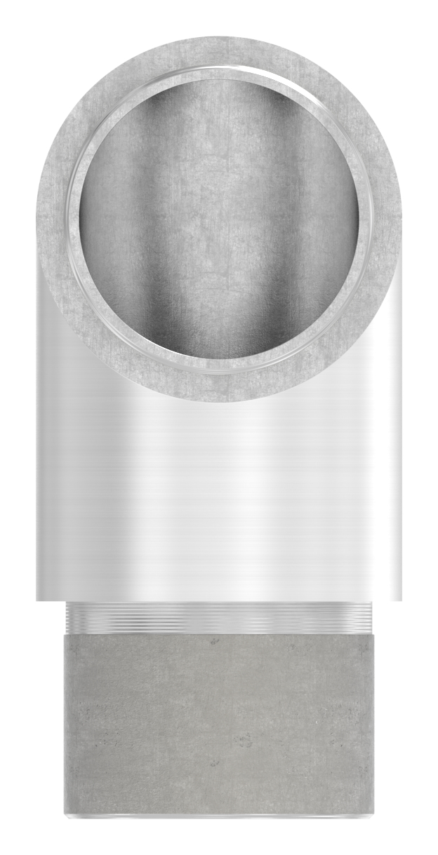 Eckstück 90°, für Rohr 33,7x2,5mm, V2A