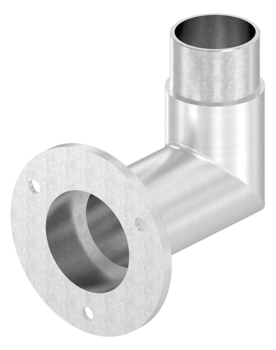 Wandhalter 90° für Rohr 42,4x2,0mm, V2A