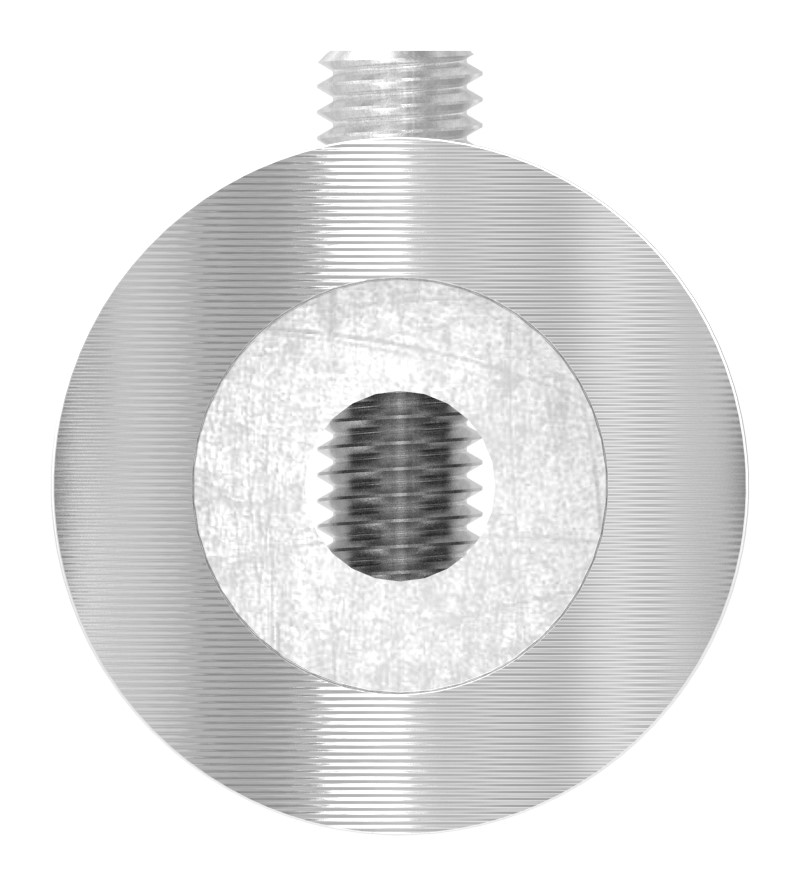 Anschlussstück 90°, Anschluss oben: 42,4mm, V2A