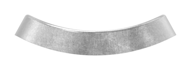 Handlaufanschlussplatte S235JR, Rohranschluss Ø 42,4mm