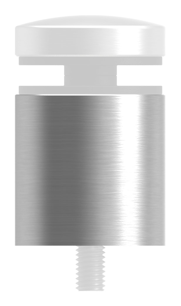 Unterteil Ø 40mm, mit Durchgangsbohrung , t: 40mm, V2A