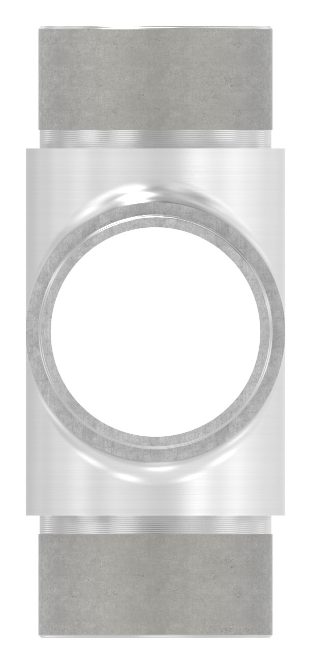 Kreuzstück, für Rohr 42,4x2,0mm, V2A