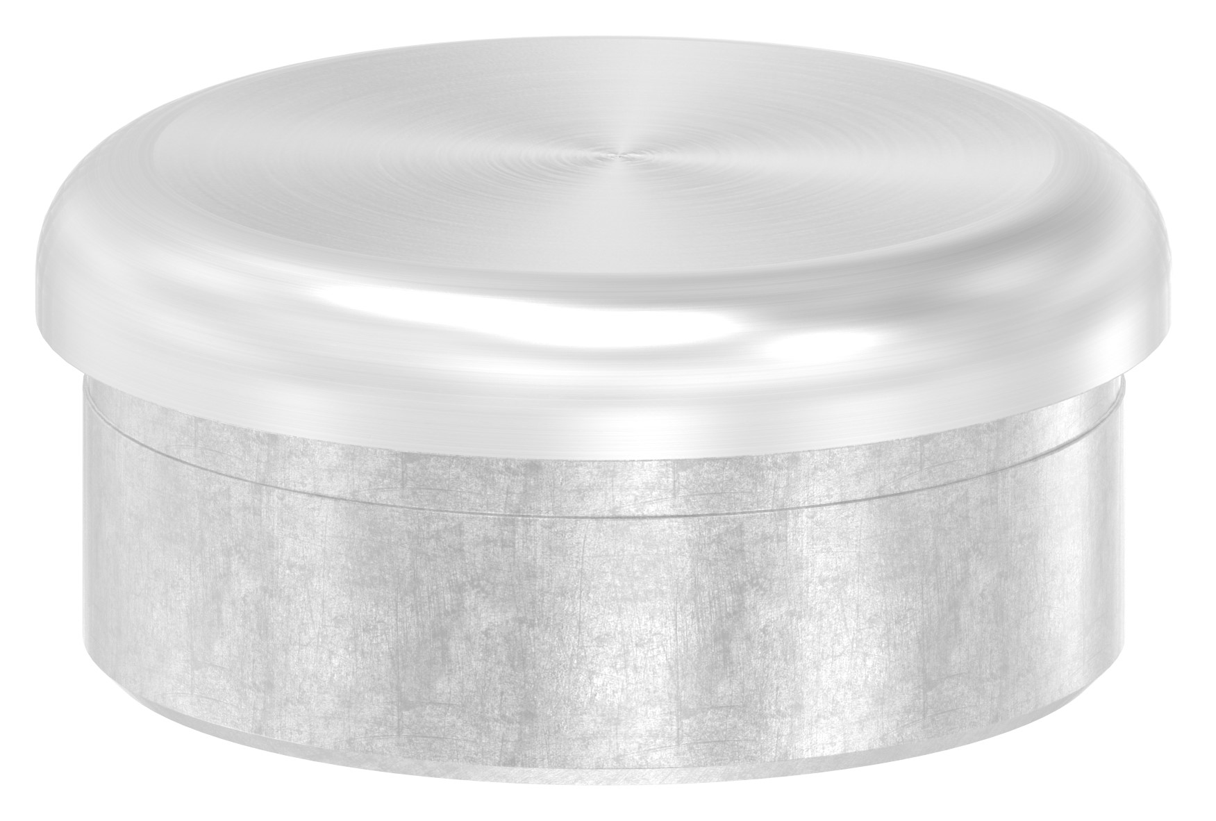 Rohrabschlussstopfen, für Rohr 48,3x2,0mm, V2A