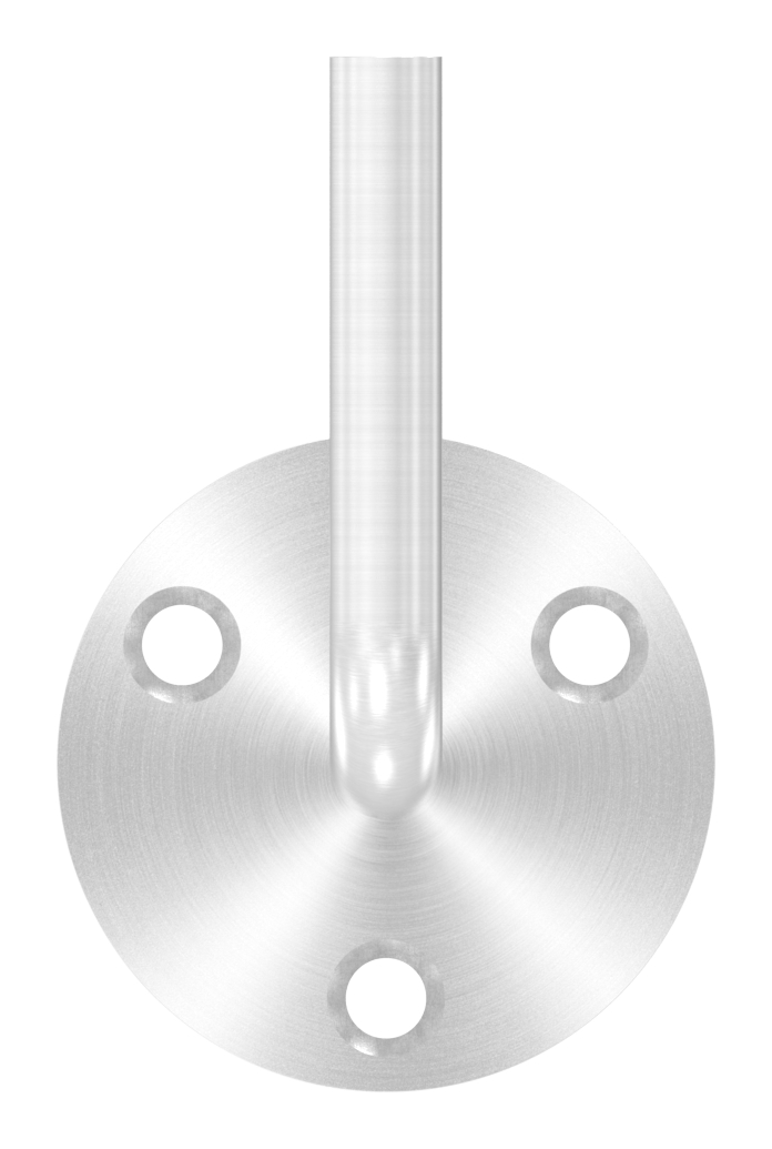 Handlaufhalter zum Anschweißen (Ronde und Bügel verschweißt), V2A