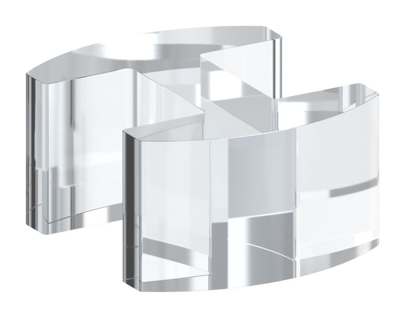 Glasausrichter für Ganzglasgeländer, für Glas 12,76 - 13,52mm Glasausrichter für Ganzglasgeländer, für Glas 12,76 - 13,52mm