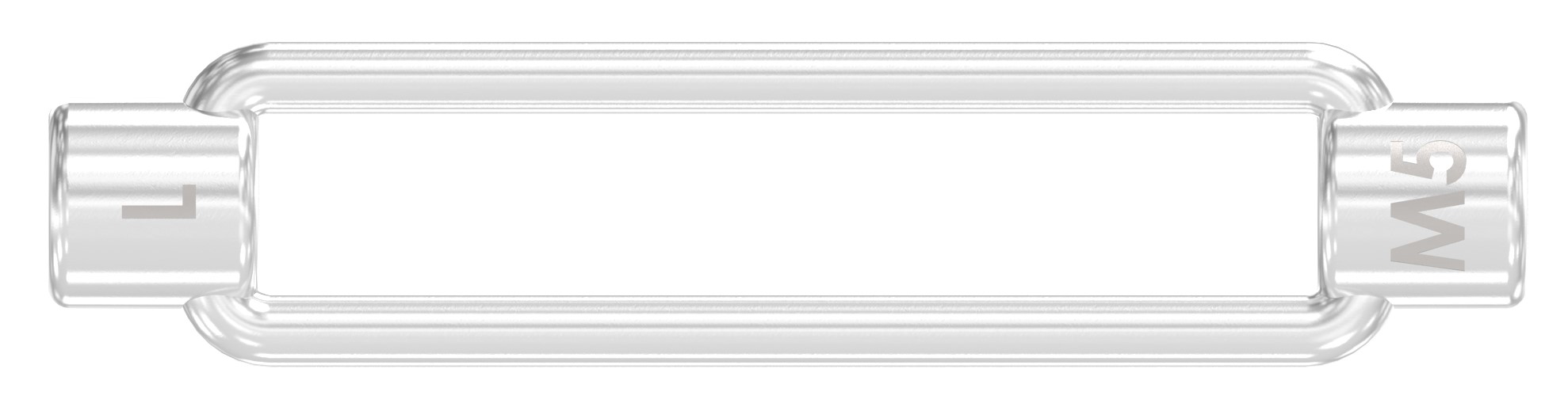 Spannschloss mit Gewinde M5, V4A