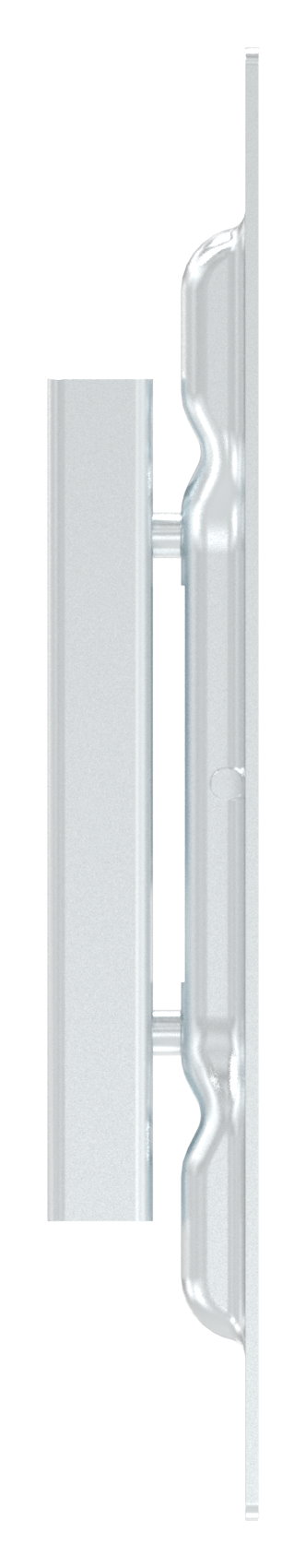 Kantriegel mit Breite 24mm und Gewinde M8, verzinkt