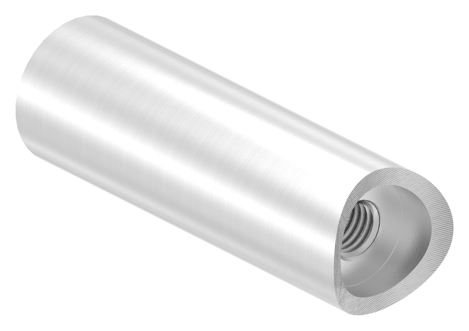 Wandhalter für Rohr 42,4mm, L: 75mm, V2A