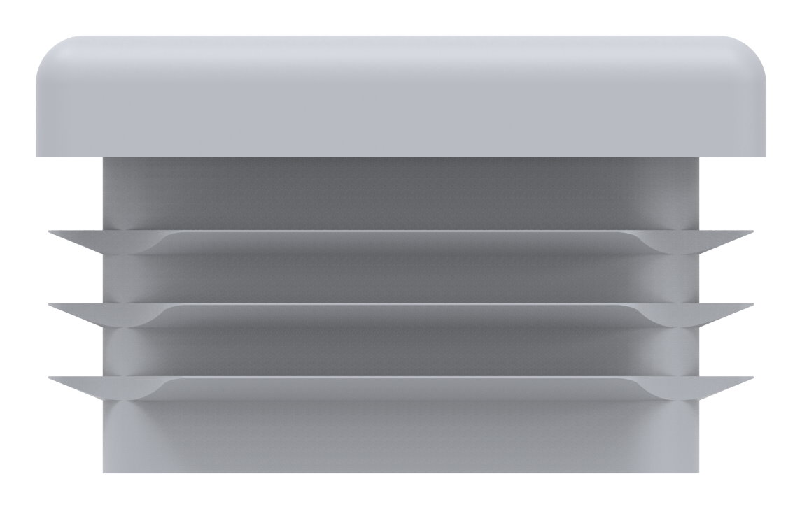 Kunststoffkappe für Quadratrohr 30x30mm