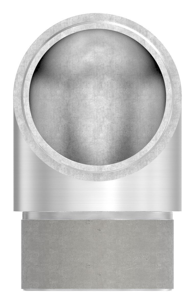 Rohrbogen 90° eng, für Rohr 42,4x2,0mm, V4A