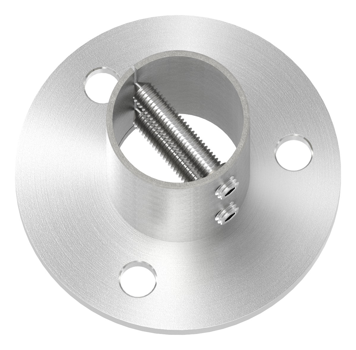 Wand- und Bodenanker, für Rohr 48,4x2,0mm, V2A