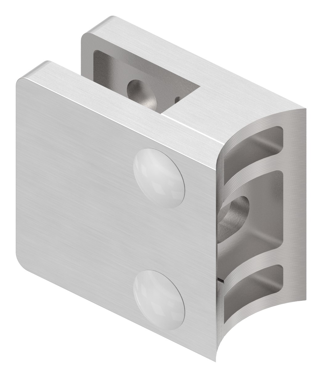 Glasklemme Mod. 22, Anschluss: 26,9mm, V4A Glasklemme Mod. 22, Anschluss: 26,9mm, V4A