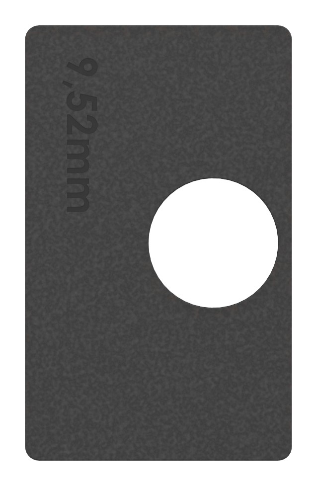 Gummi für Mod. 45, VSG-Glas 9,52mm