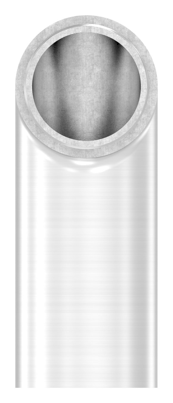 Endbogen 90°, für Rohr 33,7x2,0mm, V2A