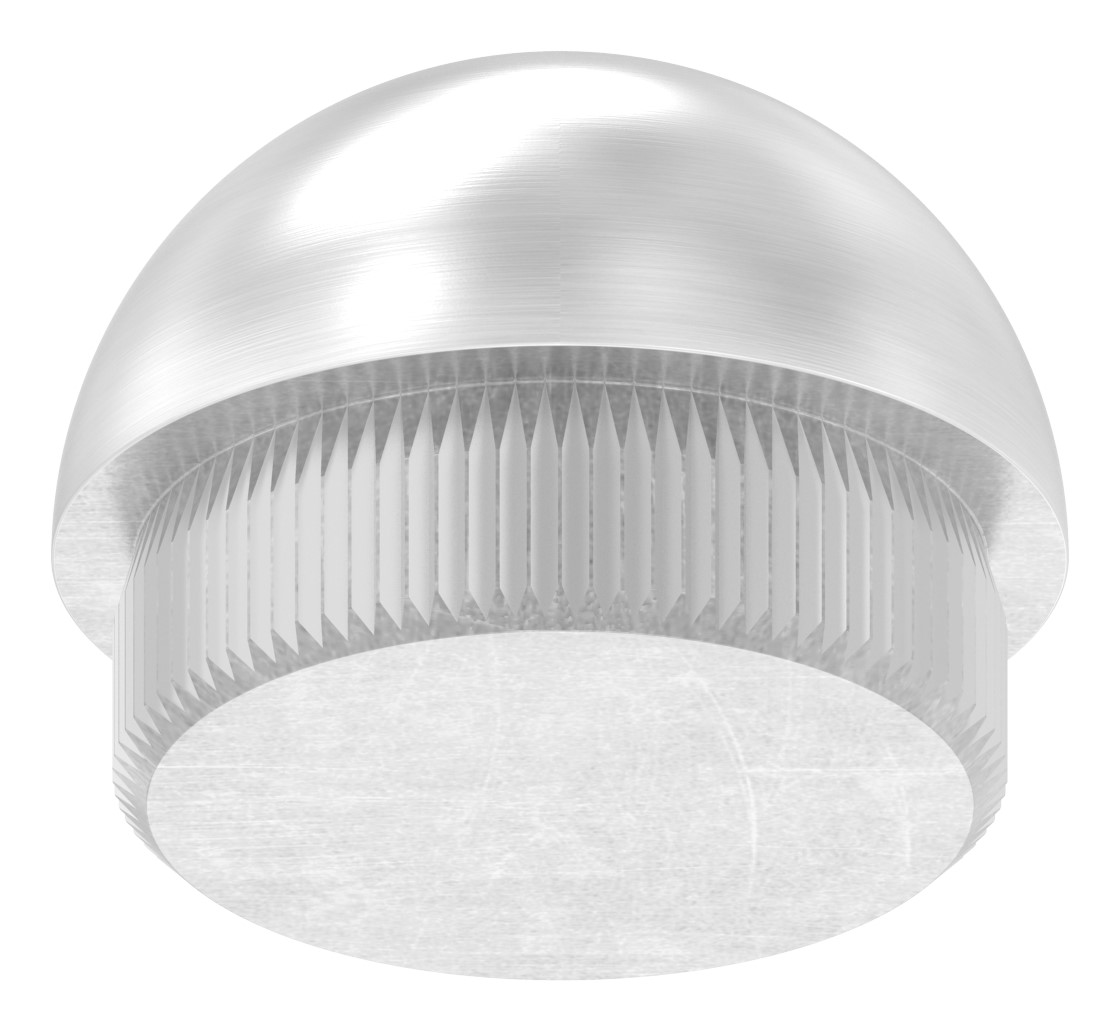 Rohrabschlussstopfen, für Rohr 30,0x2,0mm, V2A