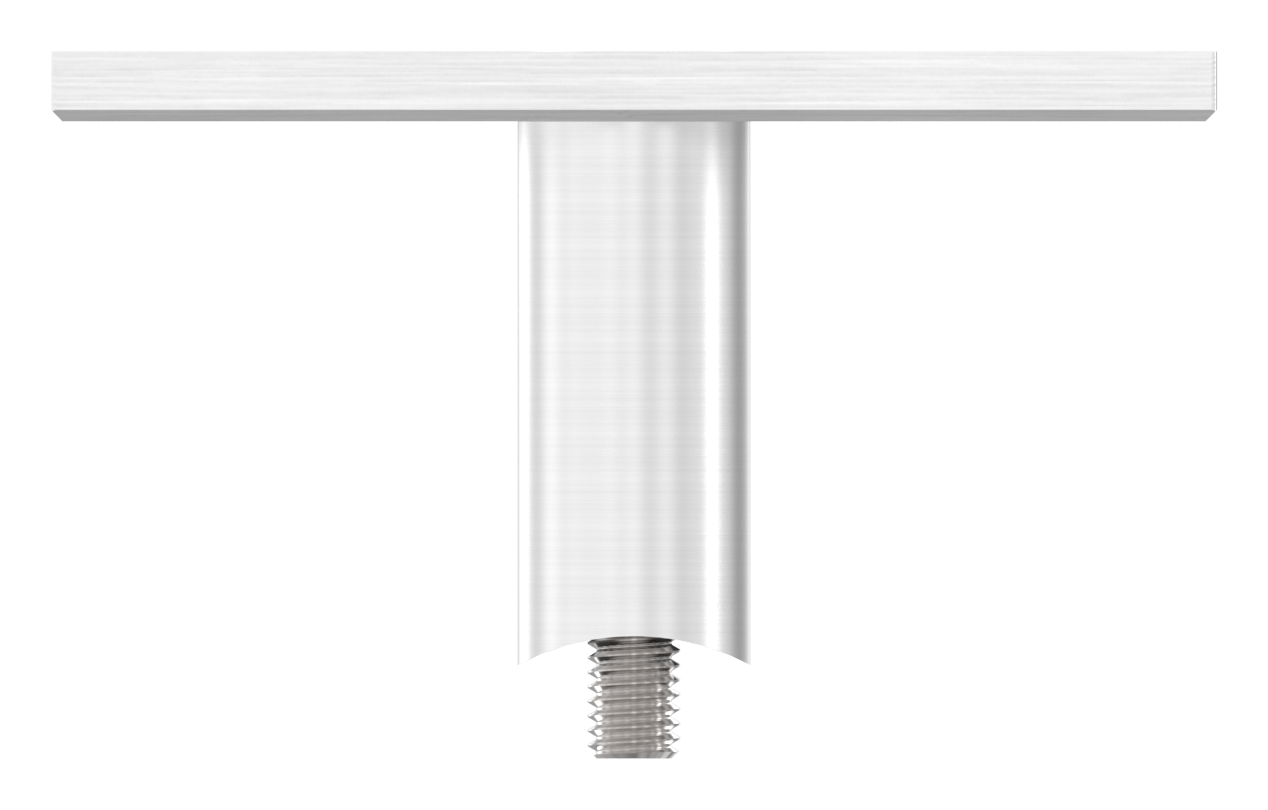 Wandbefestigung für Geländerpfosten 42,4mm, V2A