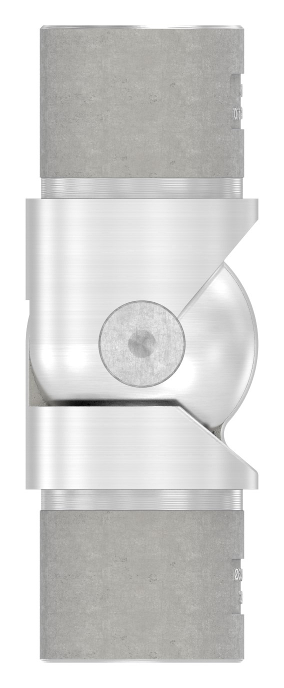 Gelenkstück hohl für Kabel, für Rohr 33,7x2,0mm, V2A Gelenkstück hohl für Kabel, für Rohr 33,7x2,0mm, V2A