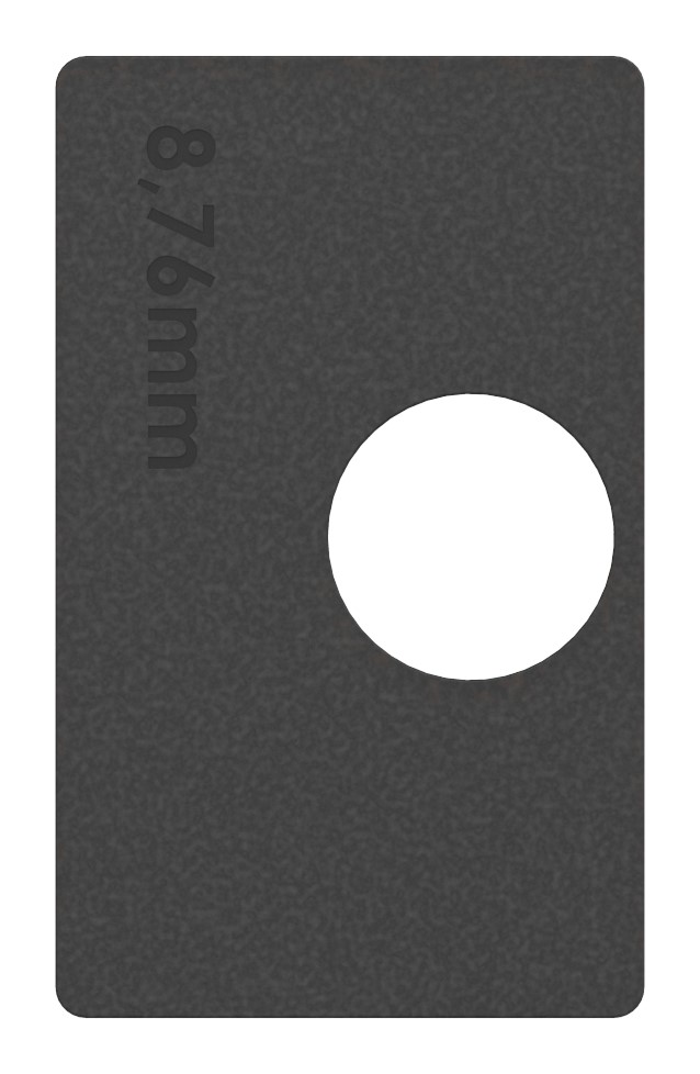 Gummi für Mod. 27, VSG-Glas 8,76mm Gummi für Mod. 27, VSG-Glas 8,76mm