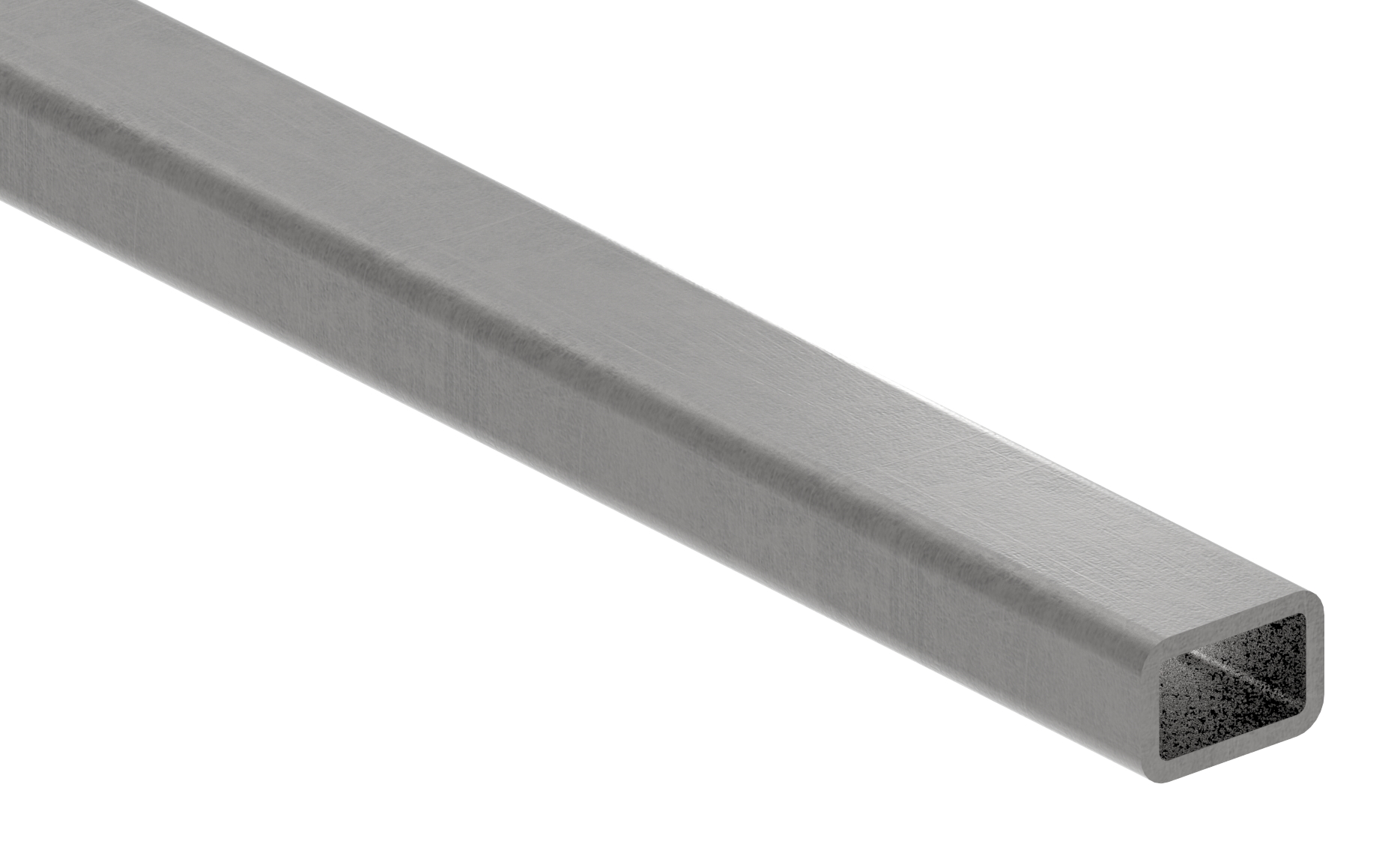Rechteckrohr S235JR, 30x20x3mm, L: 6000mm