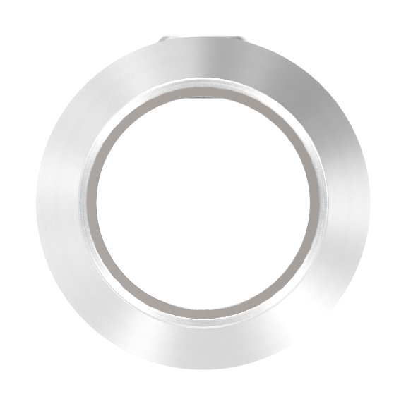 Stabverbinder für 10mm Rund, L: 36mm, Ø 16mm, V2A