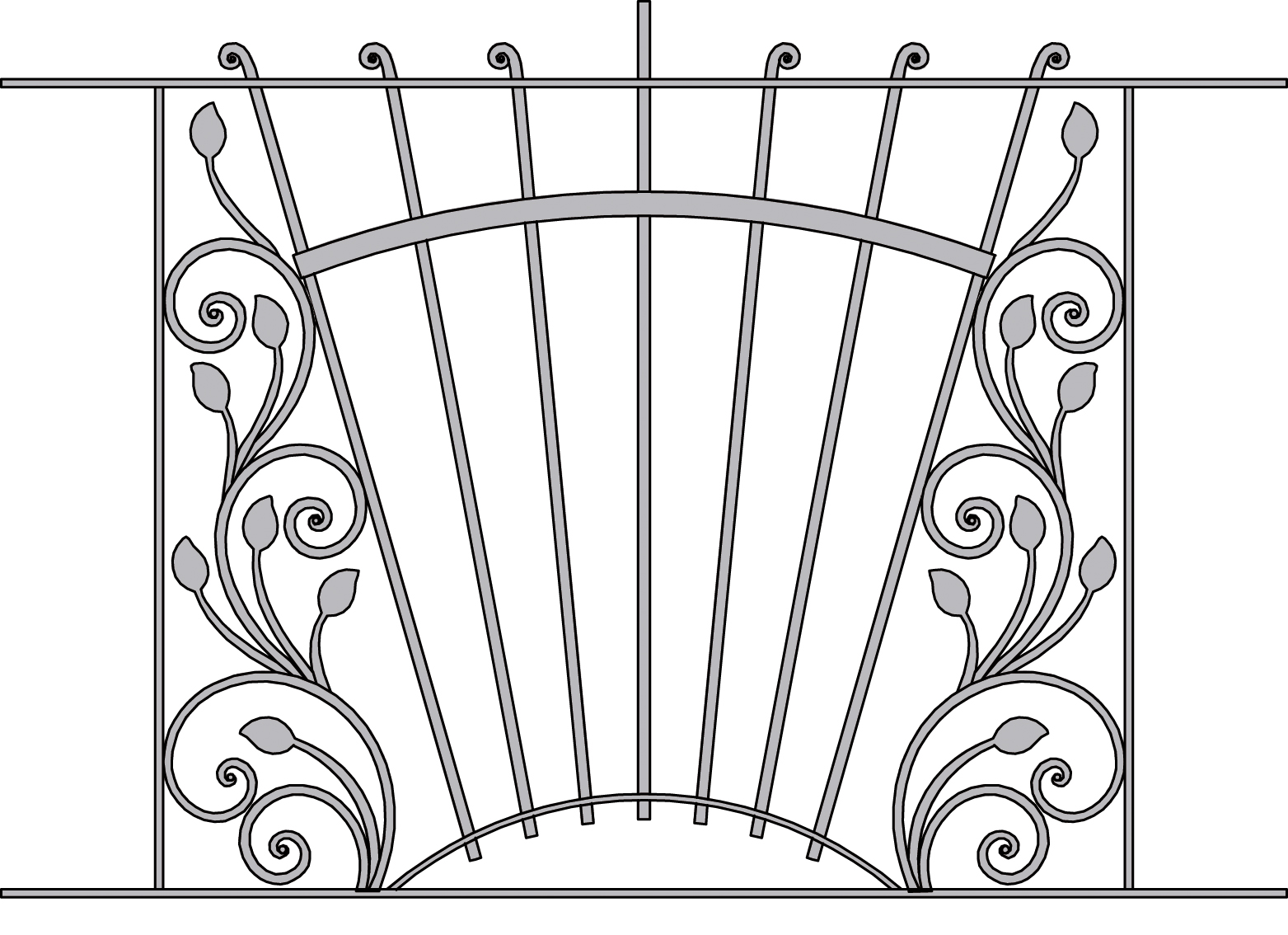 Füllung kurz, 1300x840mm