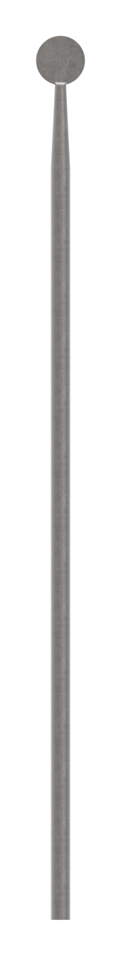 Zaunstab, H: 535mm, konisch, ScheibenØ: 30mm