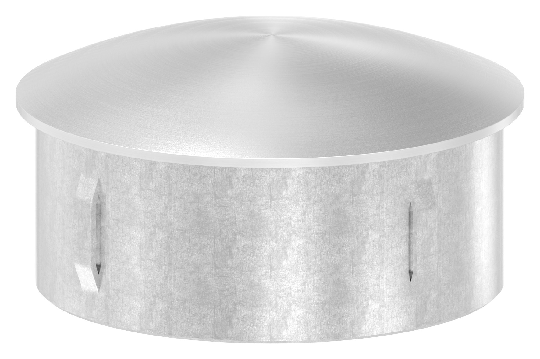 Rohrabschlussstopfen, für Rohr 76,1x2,0 - 2,5mm, V4A