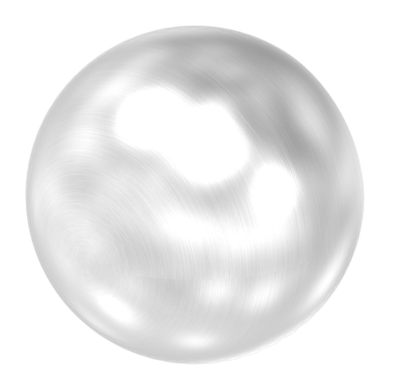 Rohrabschlusskugel hohl für 42,4mm Rohr, mit M8