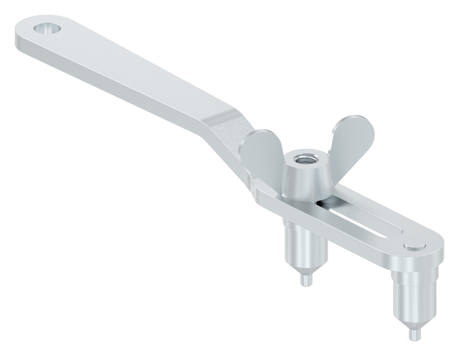 Set mit Einzelrollwägen für Glasschiebetüren, V2A