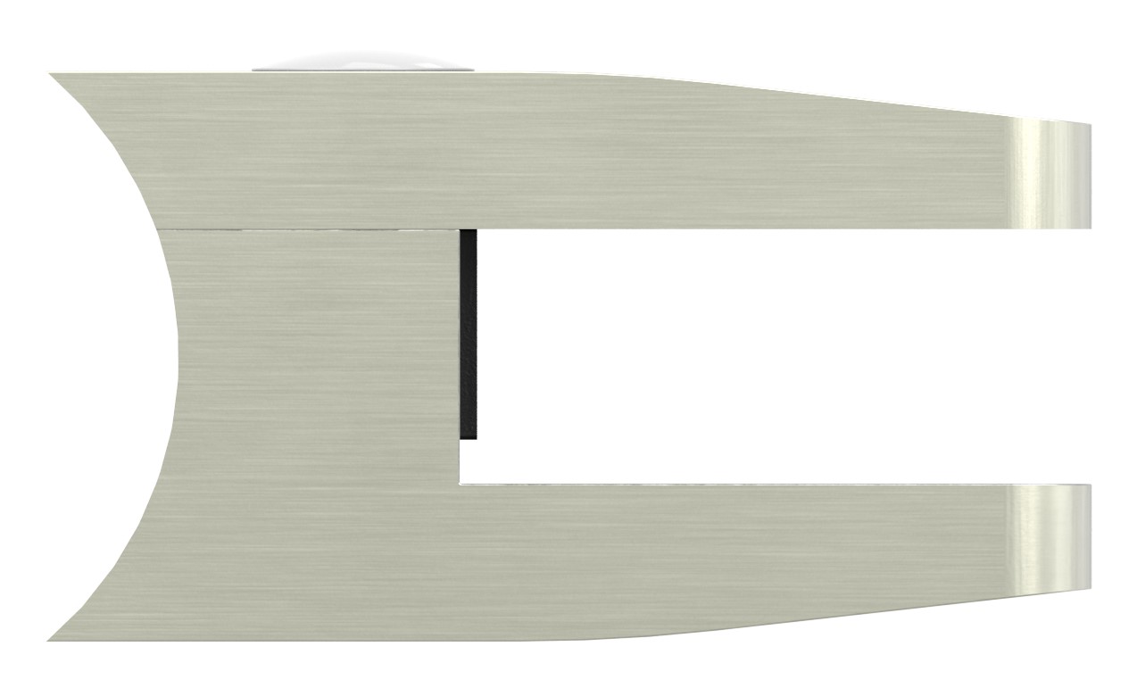 Glasklemme Mod. 14, Anschluss: 42,4mm, VA-Effekt Glasklemme Mod. 14, Anschluss: 42,4mm, VA-Effekt