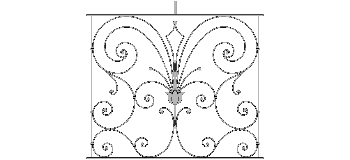 Mittelstück, 1050x860mm