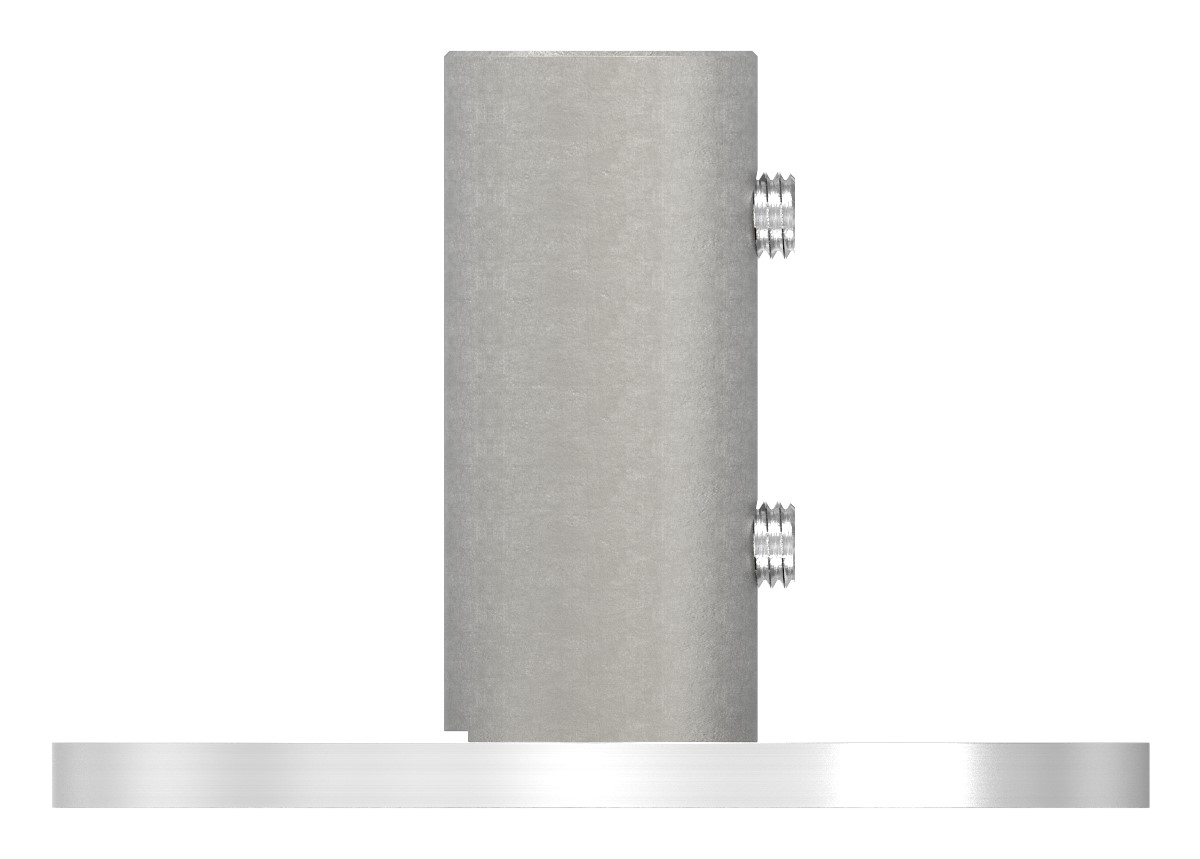Wand- und Bodenanker, für Rohr 33,7x2,5mm, V2A