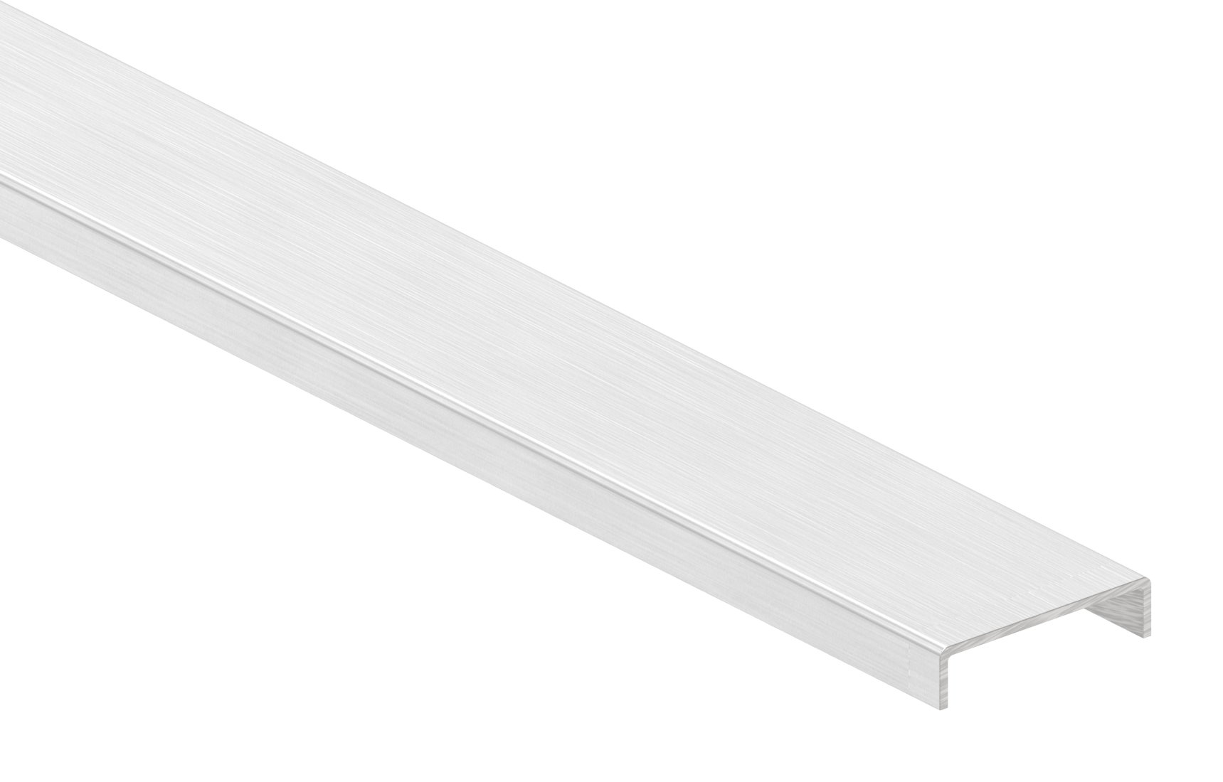 Kantenschutz EXTRA SLIM, für Glas 20,00 - 21,52mm, L: 3000mm, Edelstahl V4A