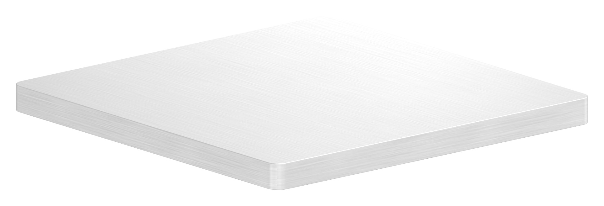 Flachkappe für Quadratrohr 60x60, V4A