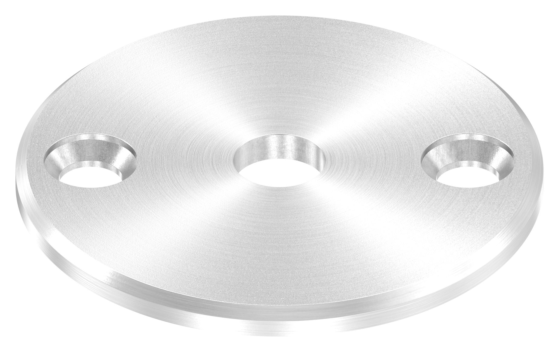 Ronde, Ø 70x4mm, mit Rundschliff, V2A