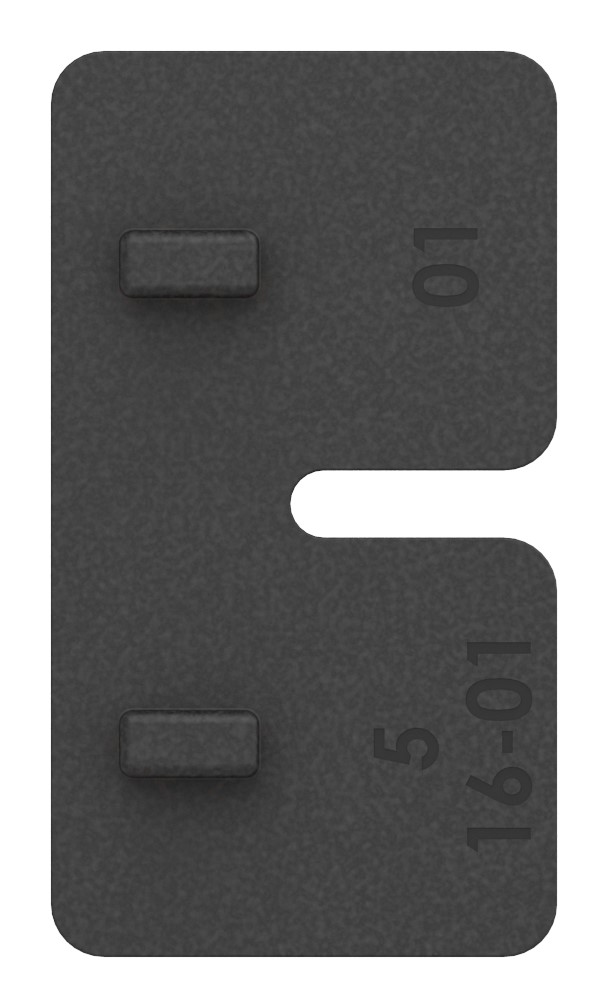 Gummi für Mod. 11, ESG-Glas 6mm Gummi für Mod. 11, ESG-Glas 6mm