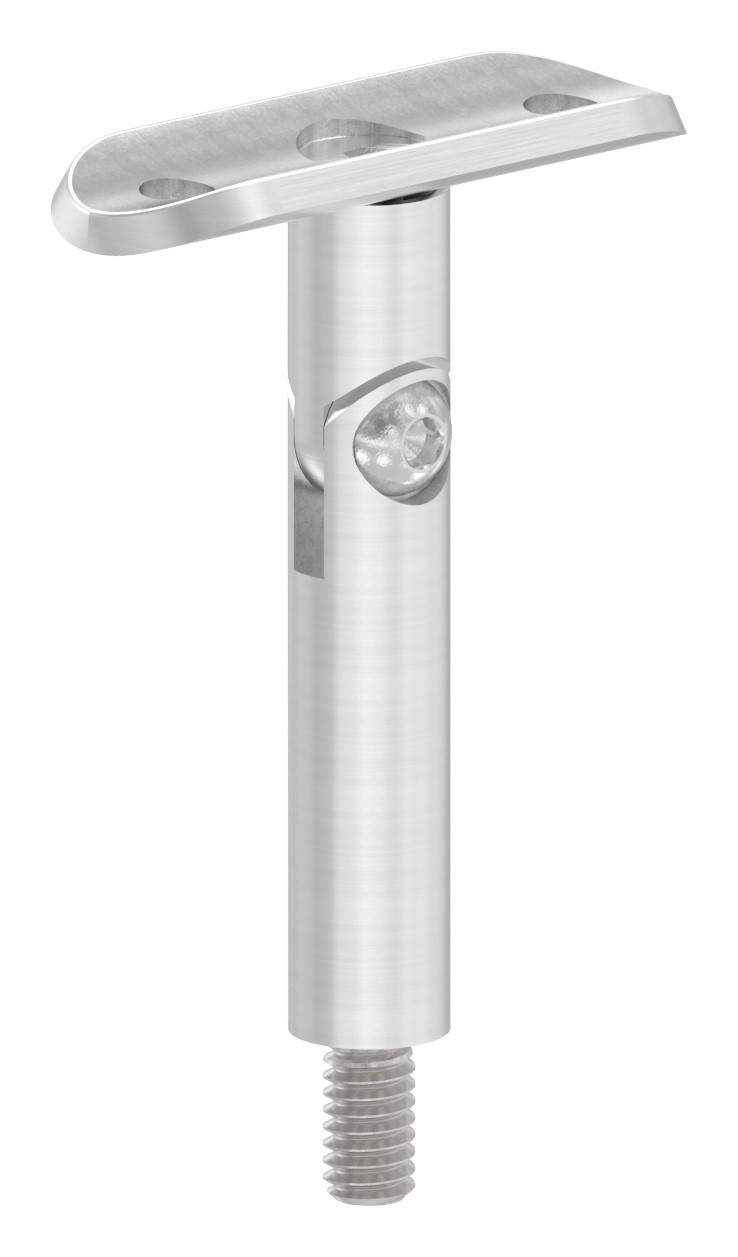 Gelenkstift mit Handlaufanschlussplatte 33,7mm, V2A Gelenkstift mit Handlaufanschlussplatte 33,7mm, V2A
