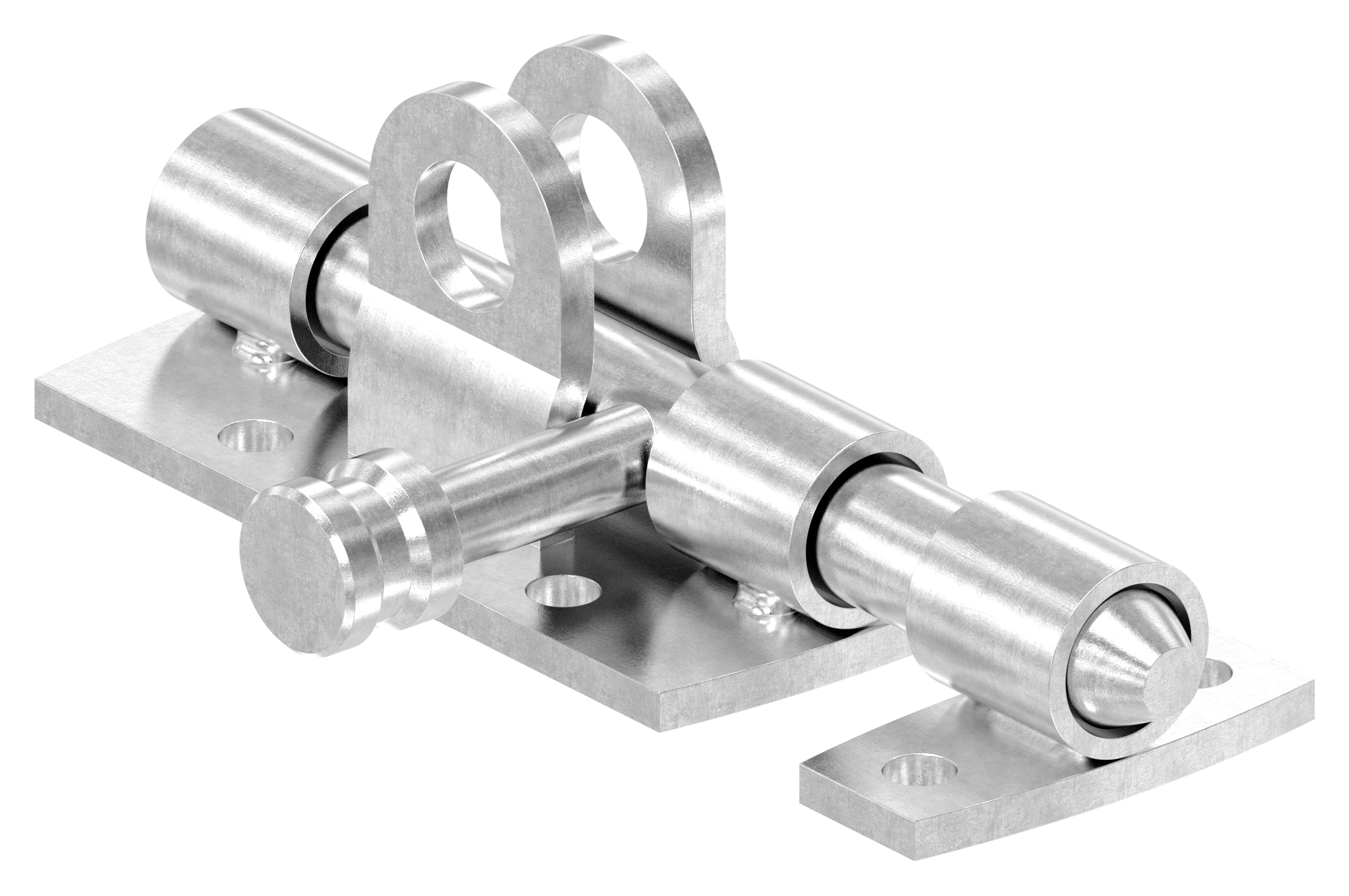 Torriegel zum Anschrauben, Edelstahl V2A