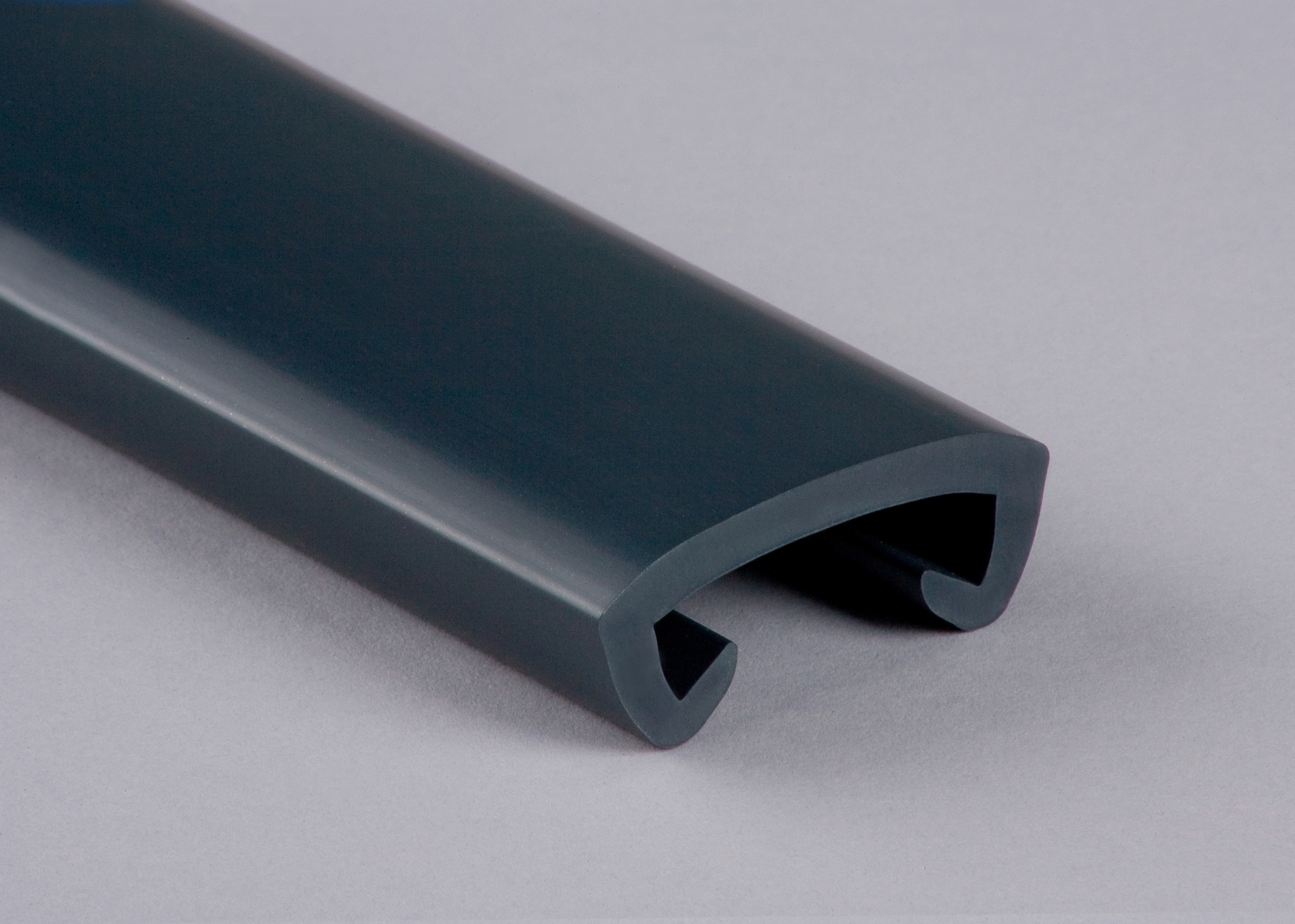 Kunststoffhandlauf für 40x8mm, anthrazitgrau