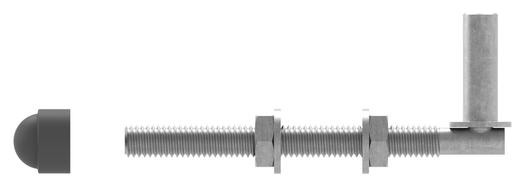 Kloben zum Durchschrauben für Ø 13mm, L: 140mm
