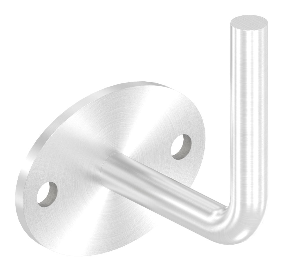 Handlaufhalter zum Anschweißen (Ronde und Bügel verschweißt), V2A