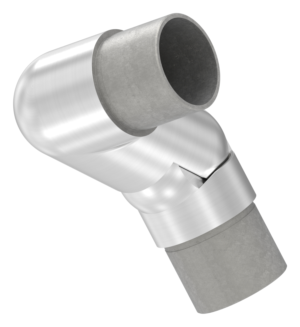 Gelenkstück rechts, für Rohr 42,4x2,0mm, V2A