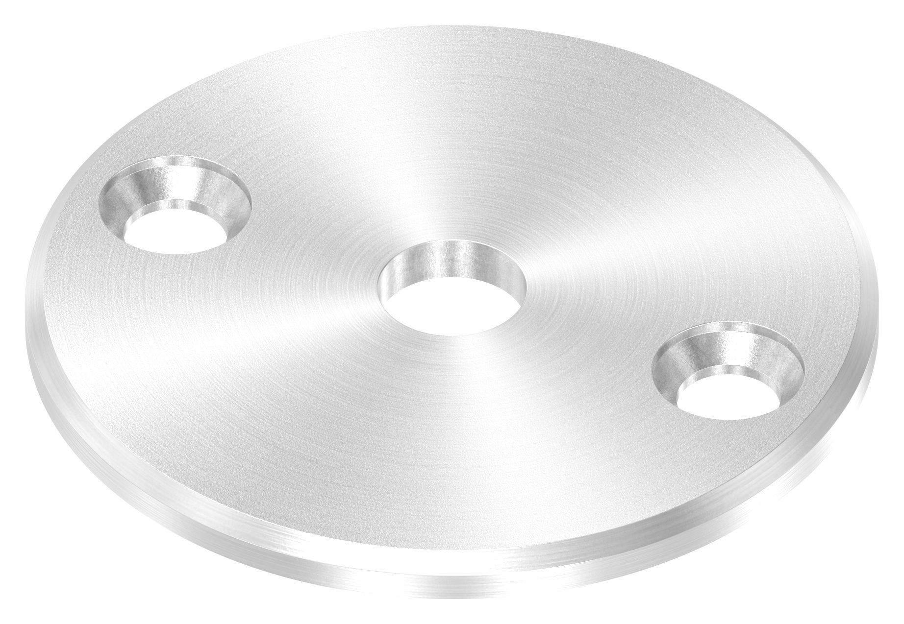 Ronde, Ø 70x4mm, mit Rundschliff, V2A