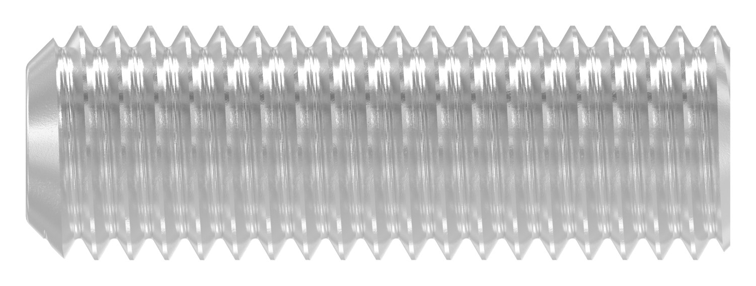 Gewindestift M10x30, V2A, DIN 913 / ISO 4026