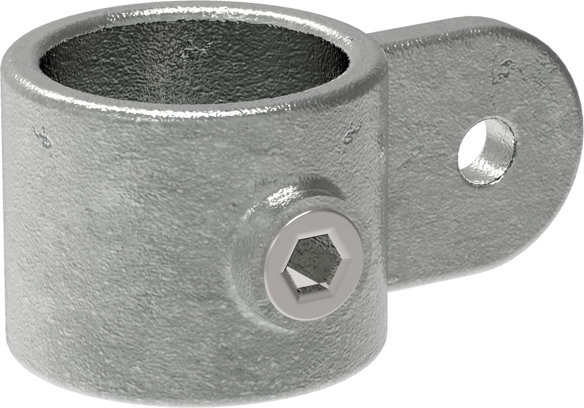 Halter mit einer Lasche, für Rohr Ø 26,9mm