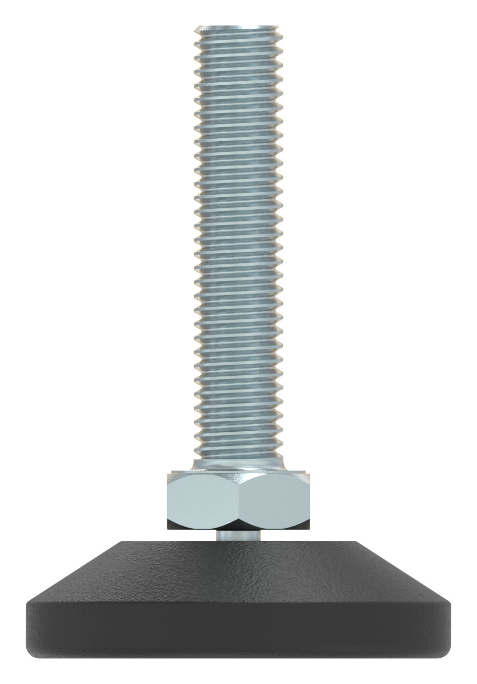Stellfuß mit Justierschraube mit Innensechskant